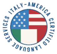 Italy-America Certified Language Services logo Italy-America Certified Language Services logo displayed in the Orientation & Coaching section header.