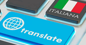 Border control officer reviewing visas and documents for entry into Italy.